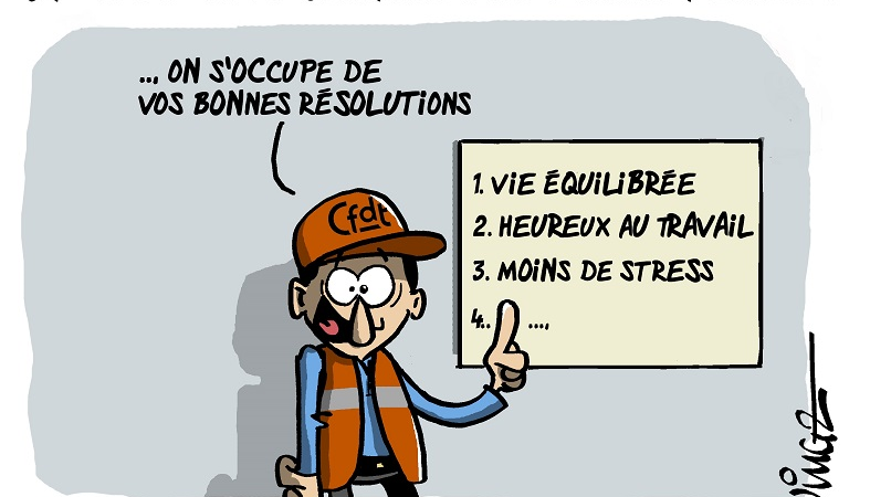 La CFDT vous souhaite une excellente année 2022