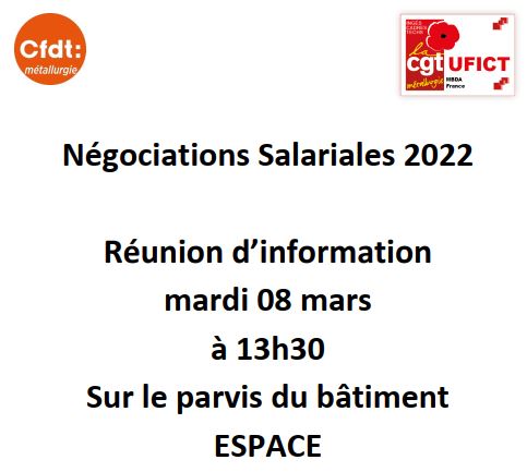 Négociations Salariales 2022